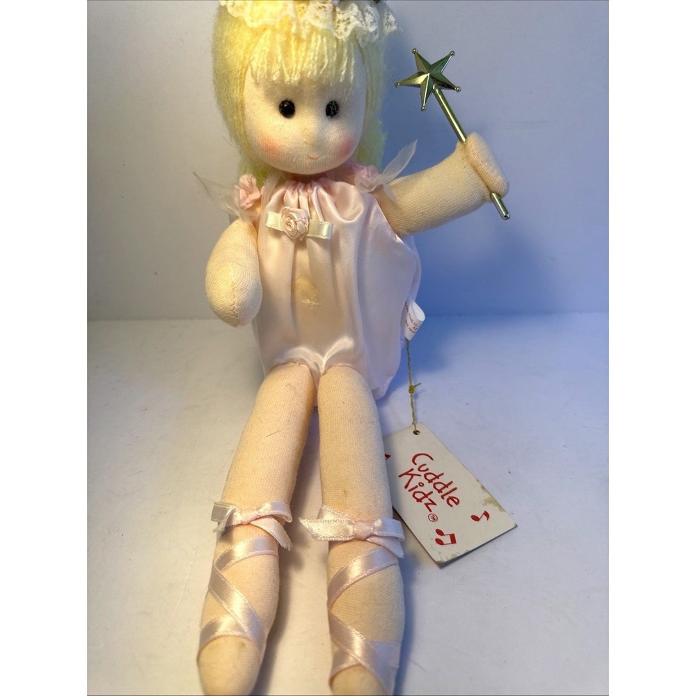 Vintage Green Tea Collections Fairy Princess Wings Plays Waltz Of The‎ Flowers